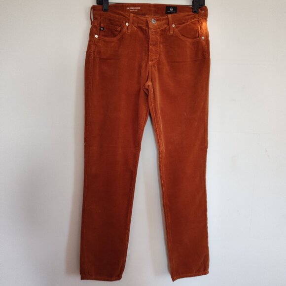 Ladies SZ 27 Adriano Goldschmied Cinnamon Prima Corduroy Jeans - Picture 1 of 7